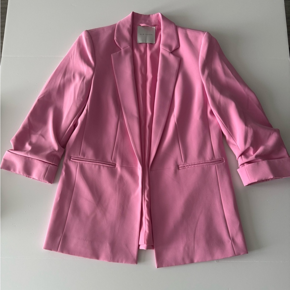 Elie Tahari Vibrant Pink Blazer